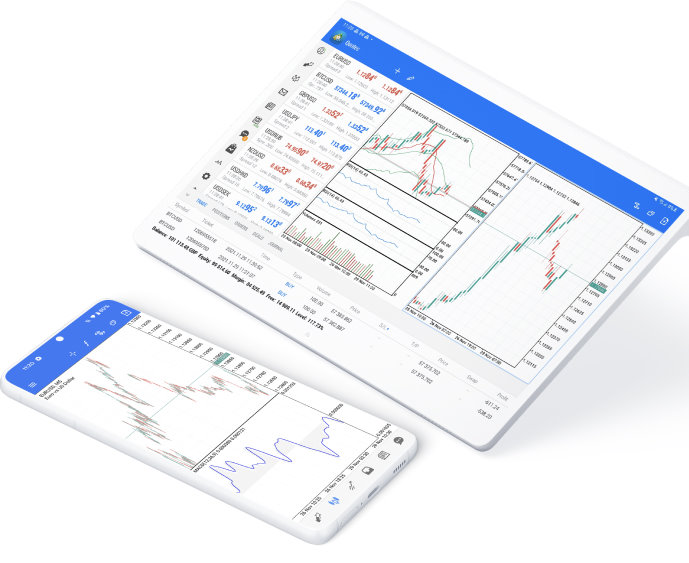 MetaTrader 5 移动端登录界面